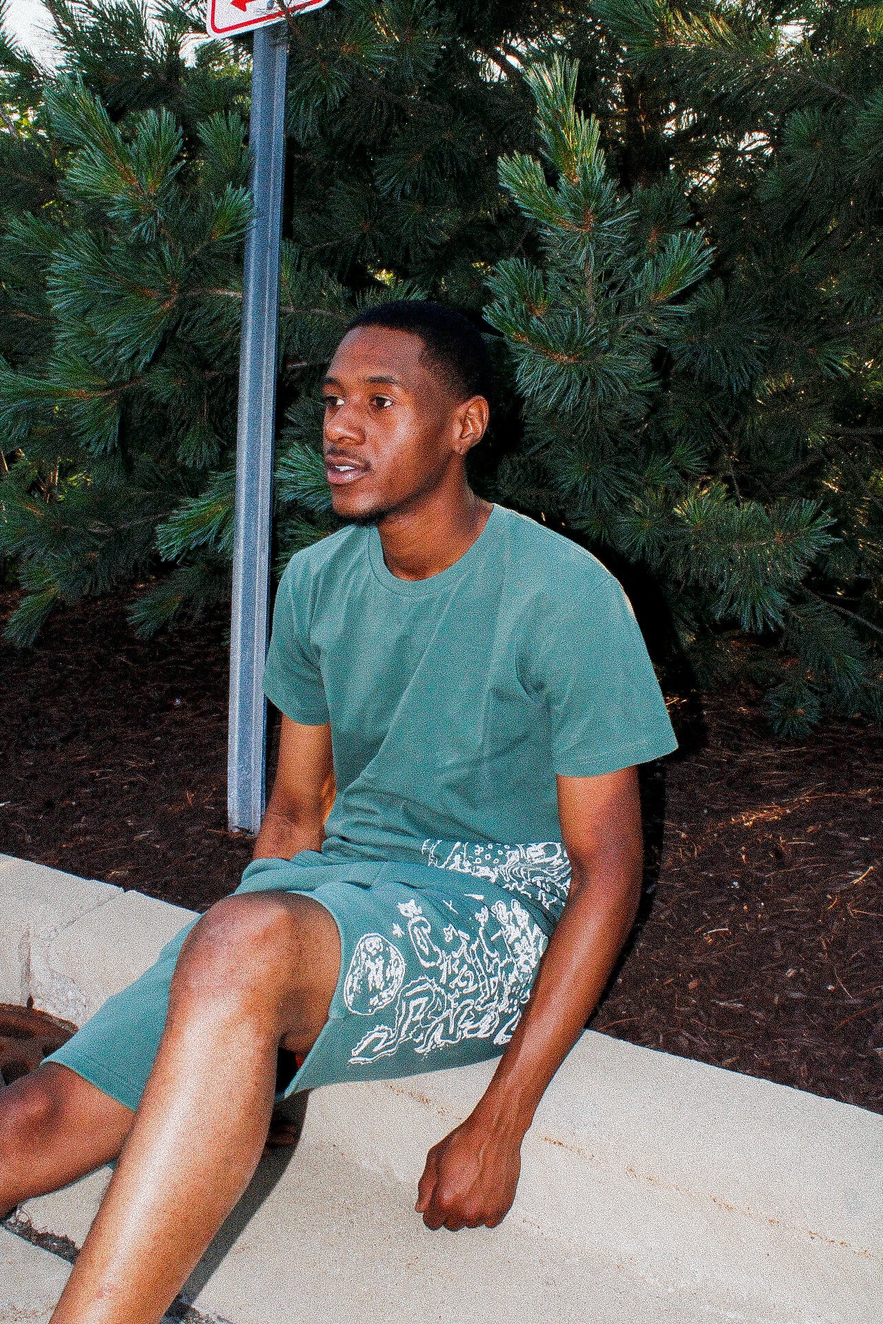 Rebel Lands Tee & Shorts Set