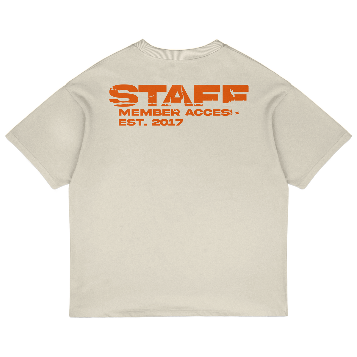 Orange/Green “Red Man Tee”