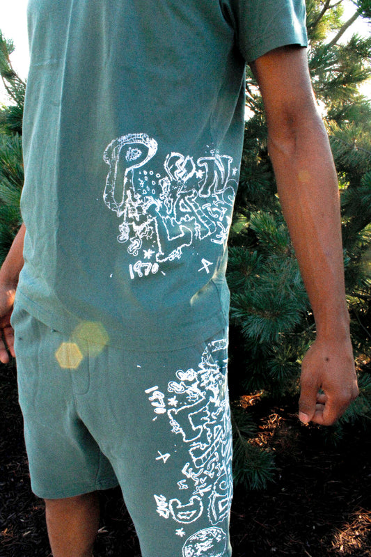 Rebel Lands Tee & Shorts Set