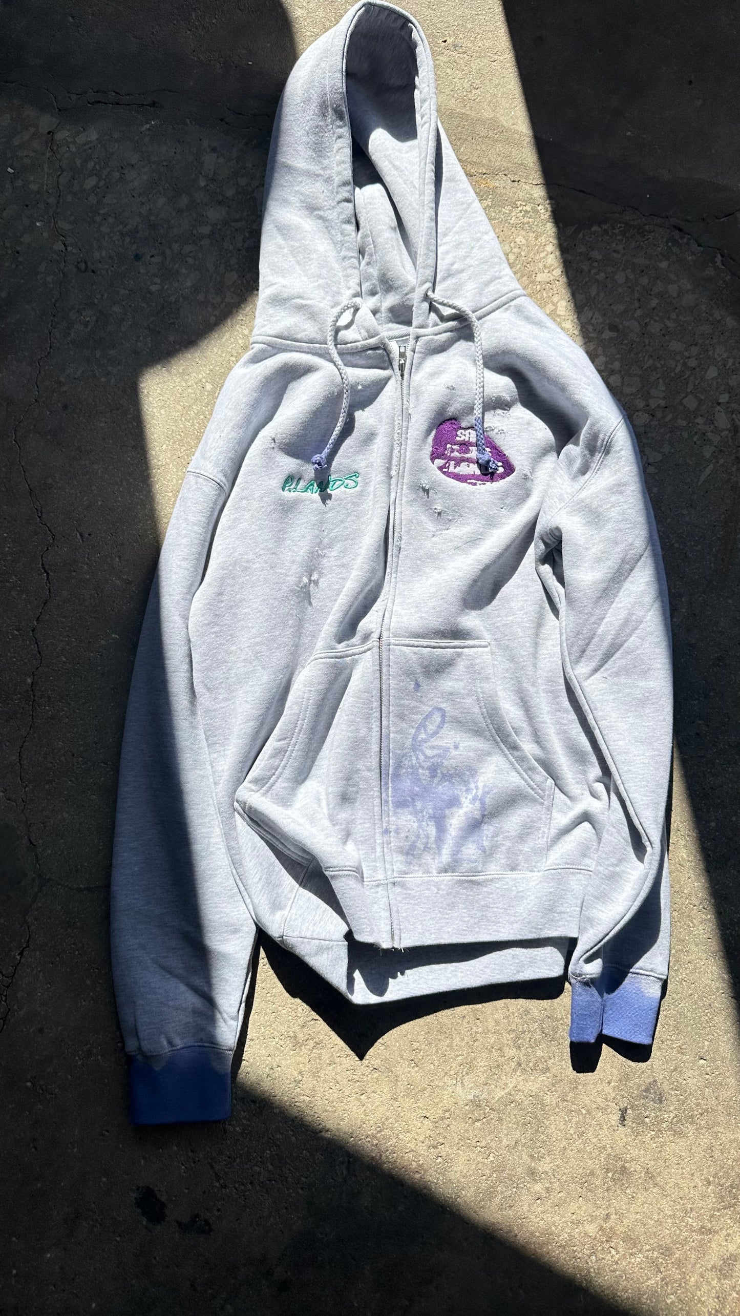 “SHE LUV” Full Zip Sample