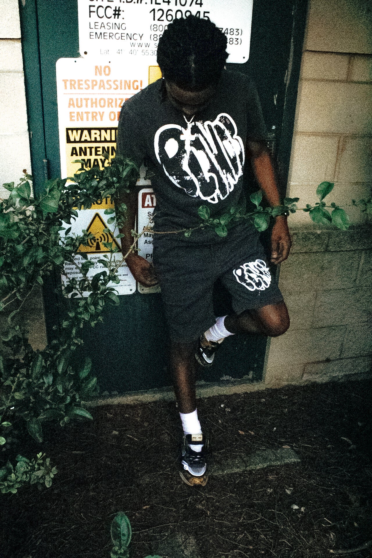 Uniform Badge Tee & Shorts Set