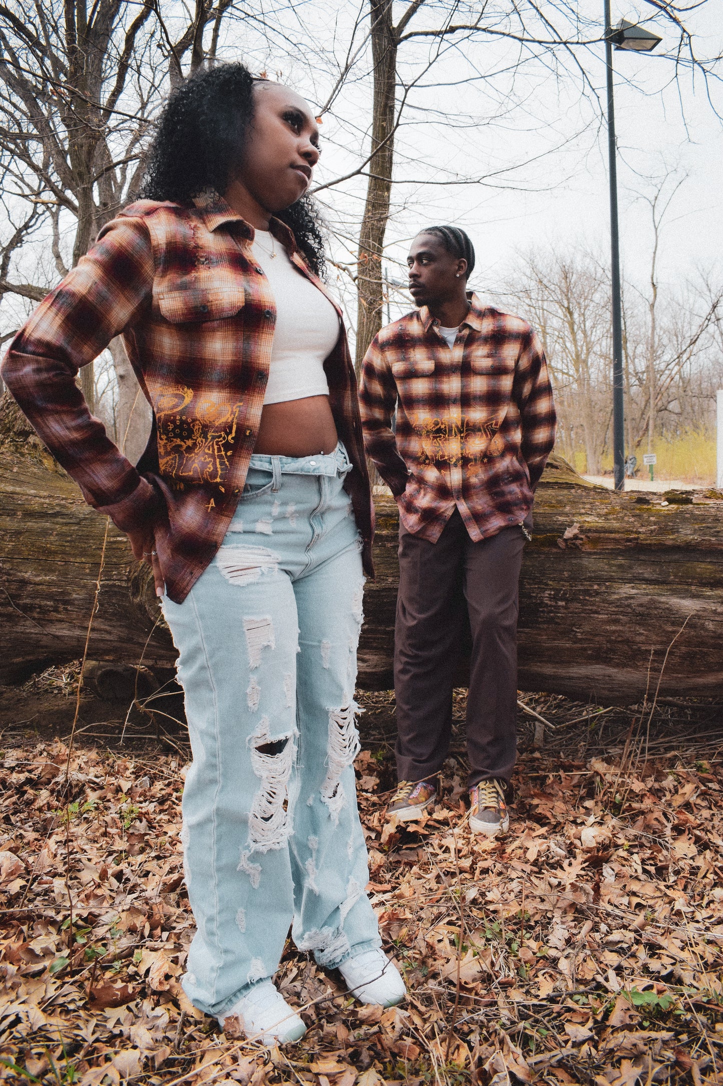 “P WORLD” FLANNELS