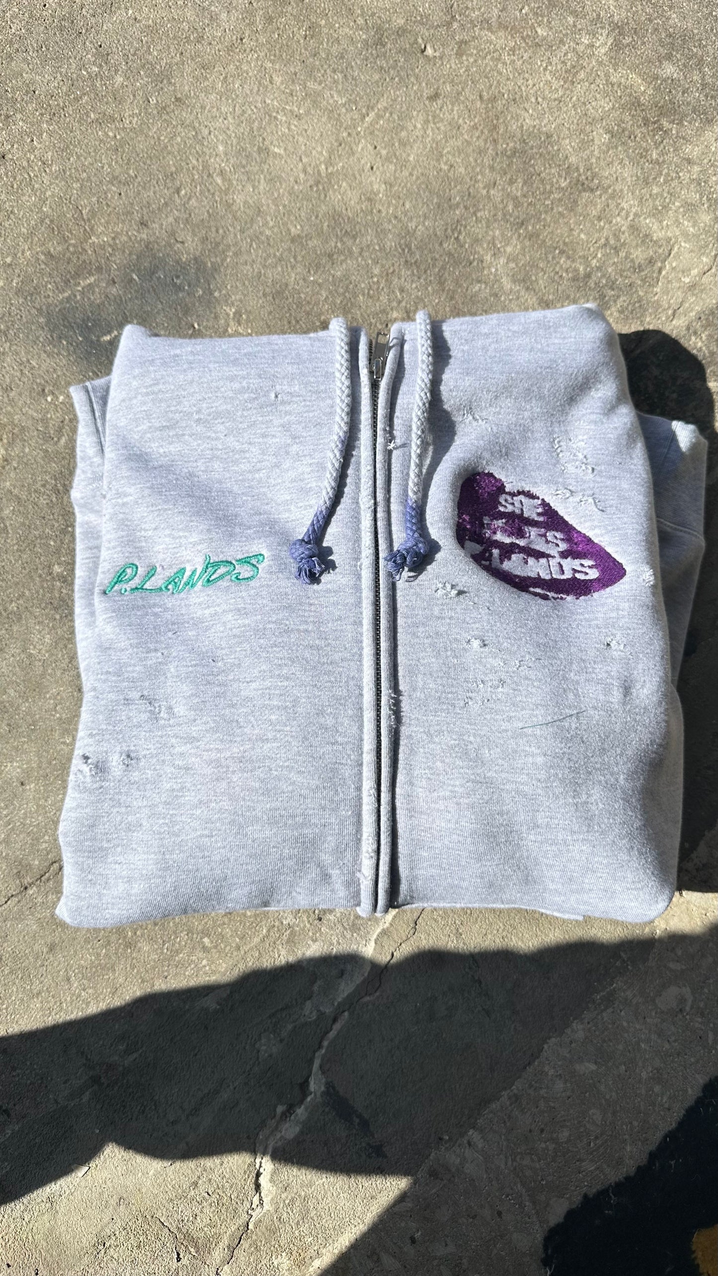 “SHE LUV” Full Zip Sample
