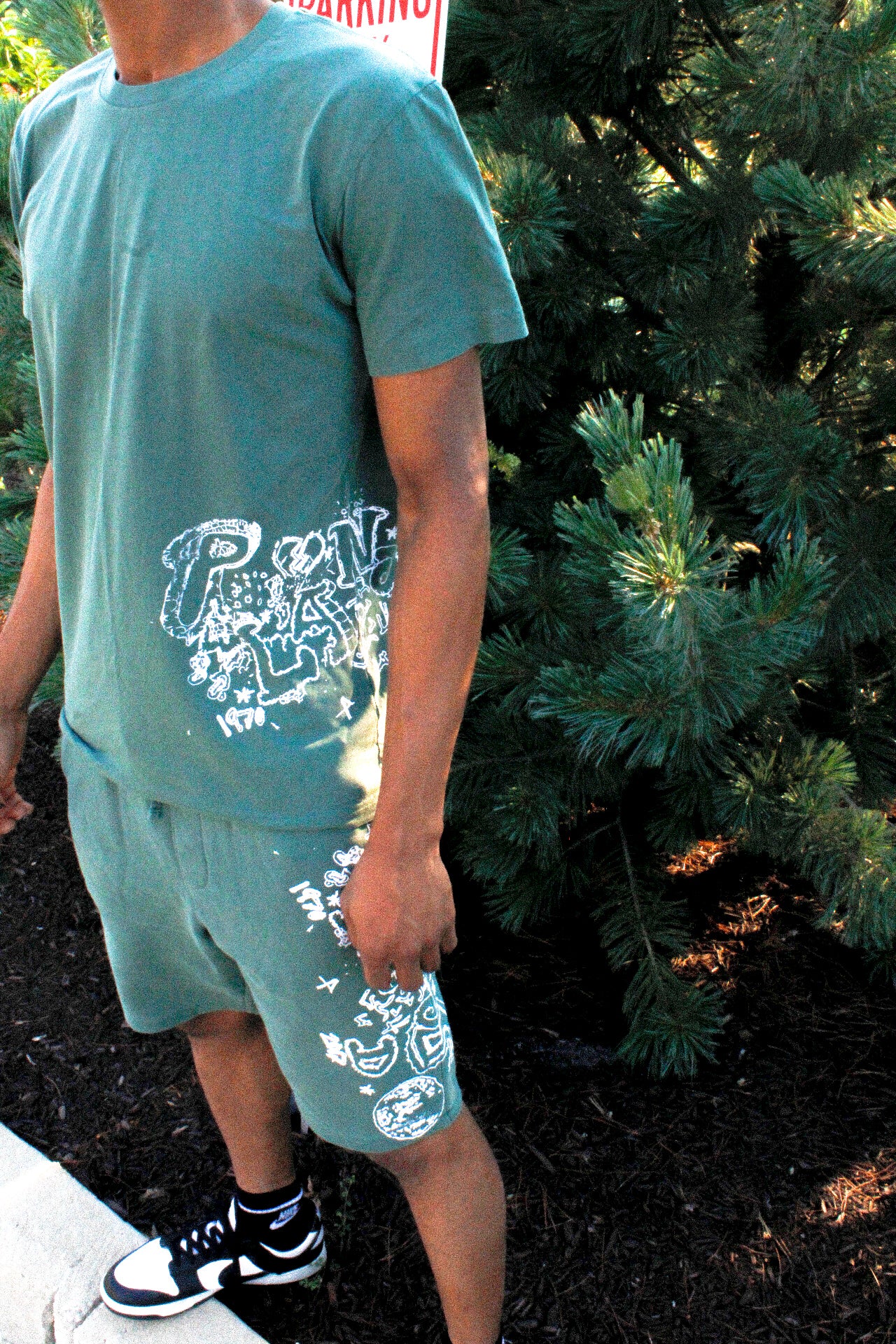 Rebel Lands Tee & Shorts Set