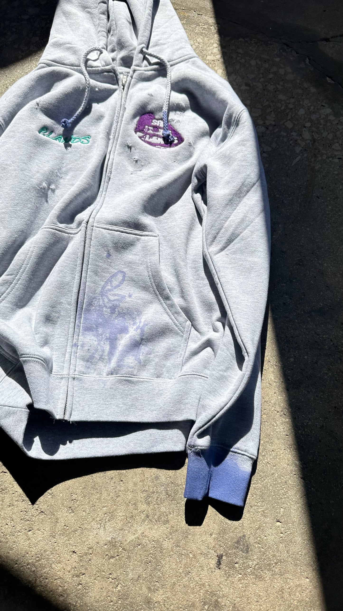 “SHE LUV” Full Zip Sample