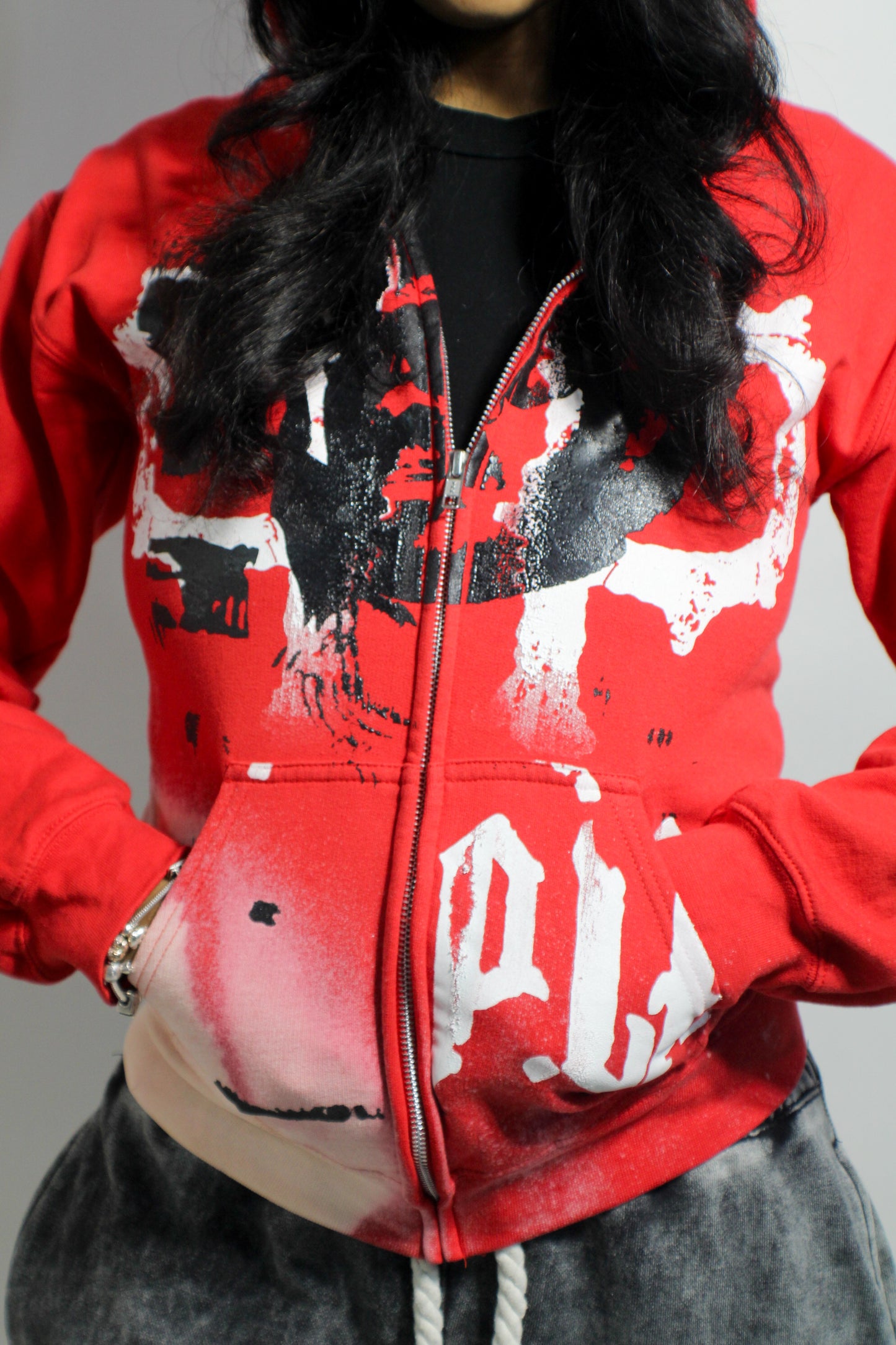 “Stevie Double P”  Zip Up